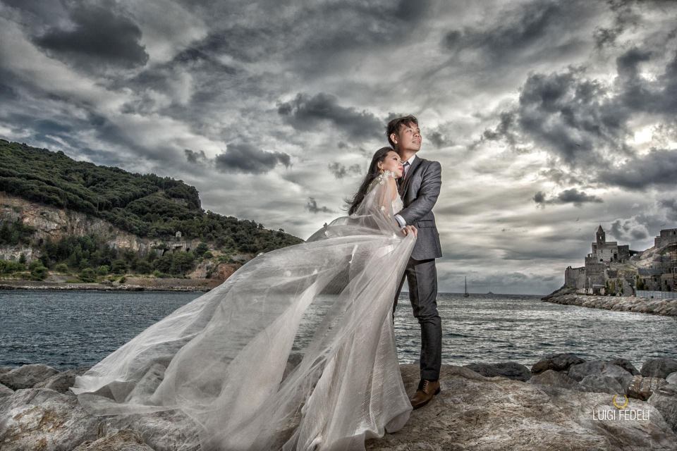 Jason and Evelin in Cinque Terre